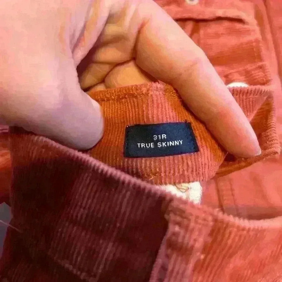 GAP NWT 1969 modern stretch true skinny corduroy pants sz.31. Preppy fall casual - Picture 4 of 7